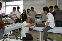 テーピングを学ぼう！